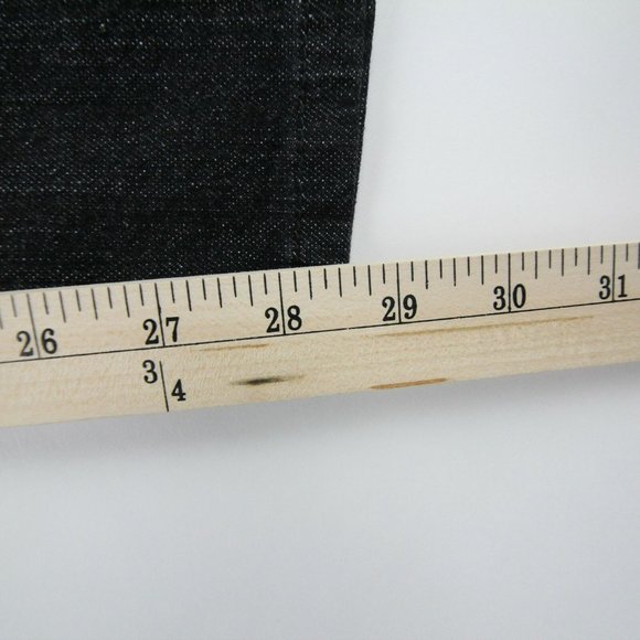 Jeanstar Womens Straight Jeans Black Denim Size 12 - Picture 7 of 12